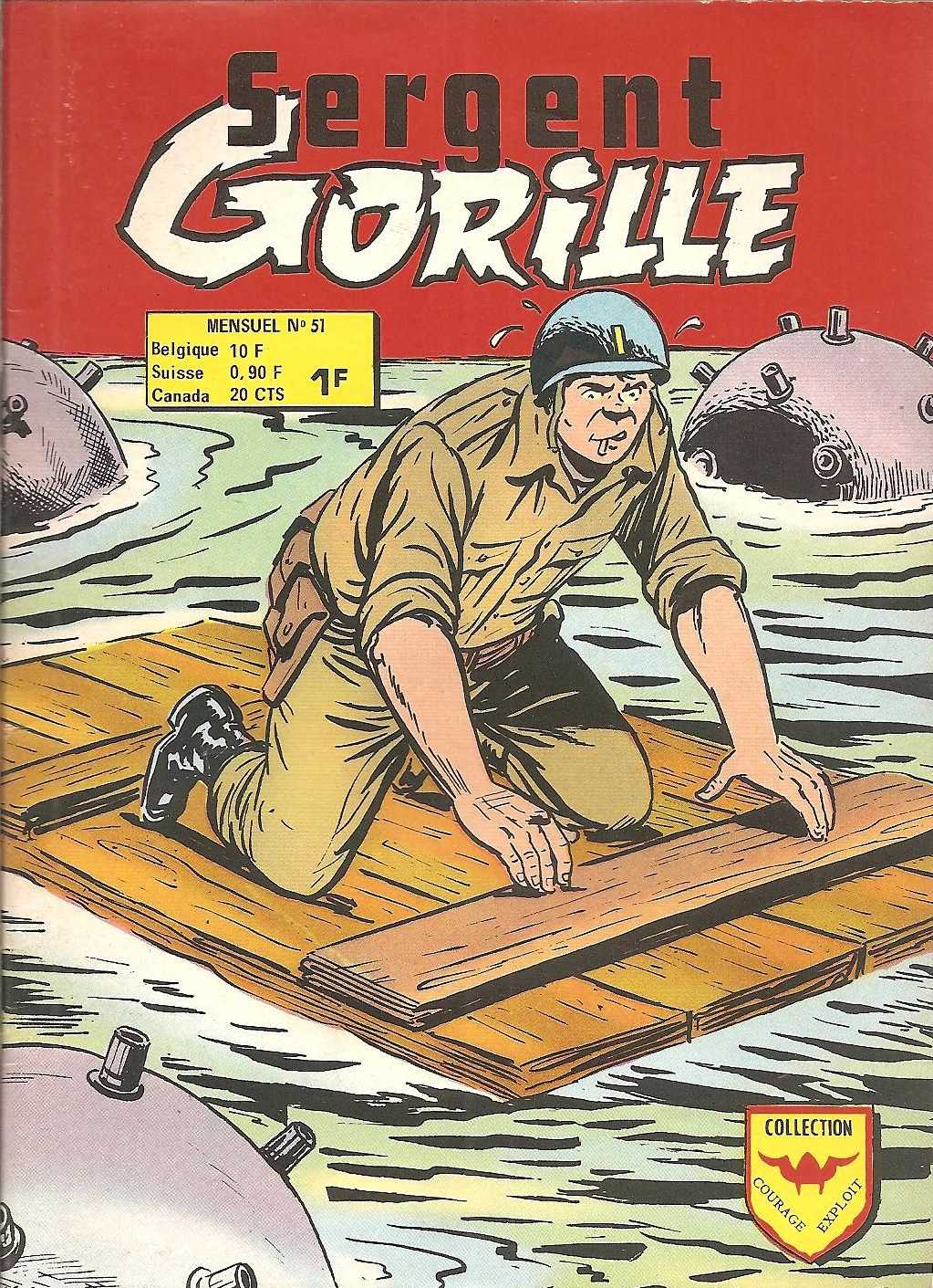 Scan de la Couverture Sergent Gorille n 51